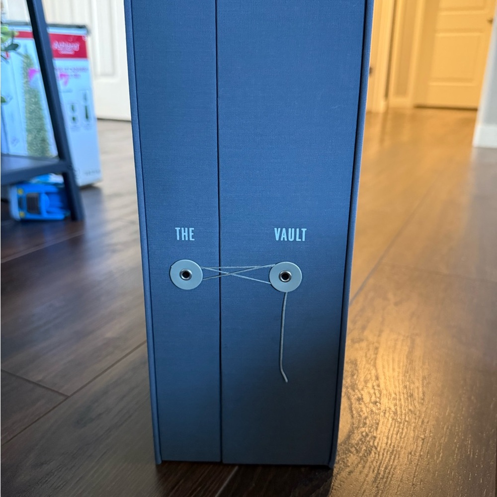 The Vault Blue Storage Box